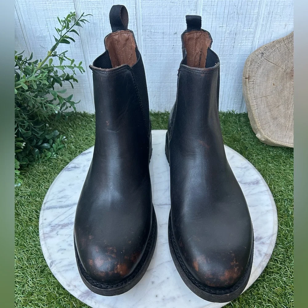 FRYE Tyler Flex Chelsea $268 men size 10 new Color: Antique Black